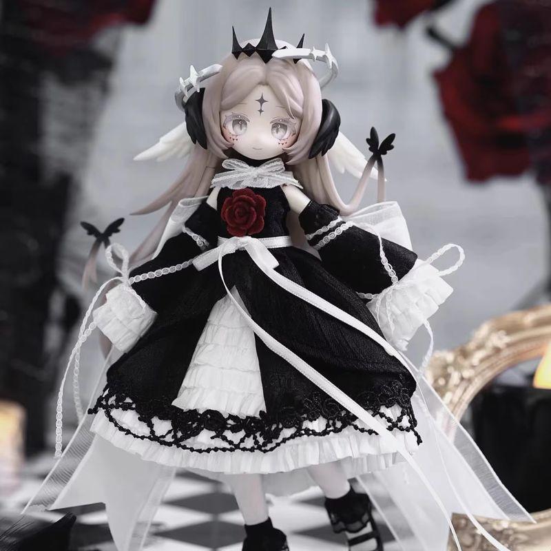 In Spot Meki Blind Box Handgefertigt Herz BJD Blind Box Puppe 1/12 Mobile Puppe Ornament Cartoon Puppe Sammlung Geburtstagsgeschenk