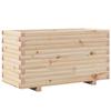 VidaXL Planter 90x40x49.5 Cm Solid Pine Wood, Outdoor Planter, Flower Box, Plant Box, Planter 847373