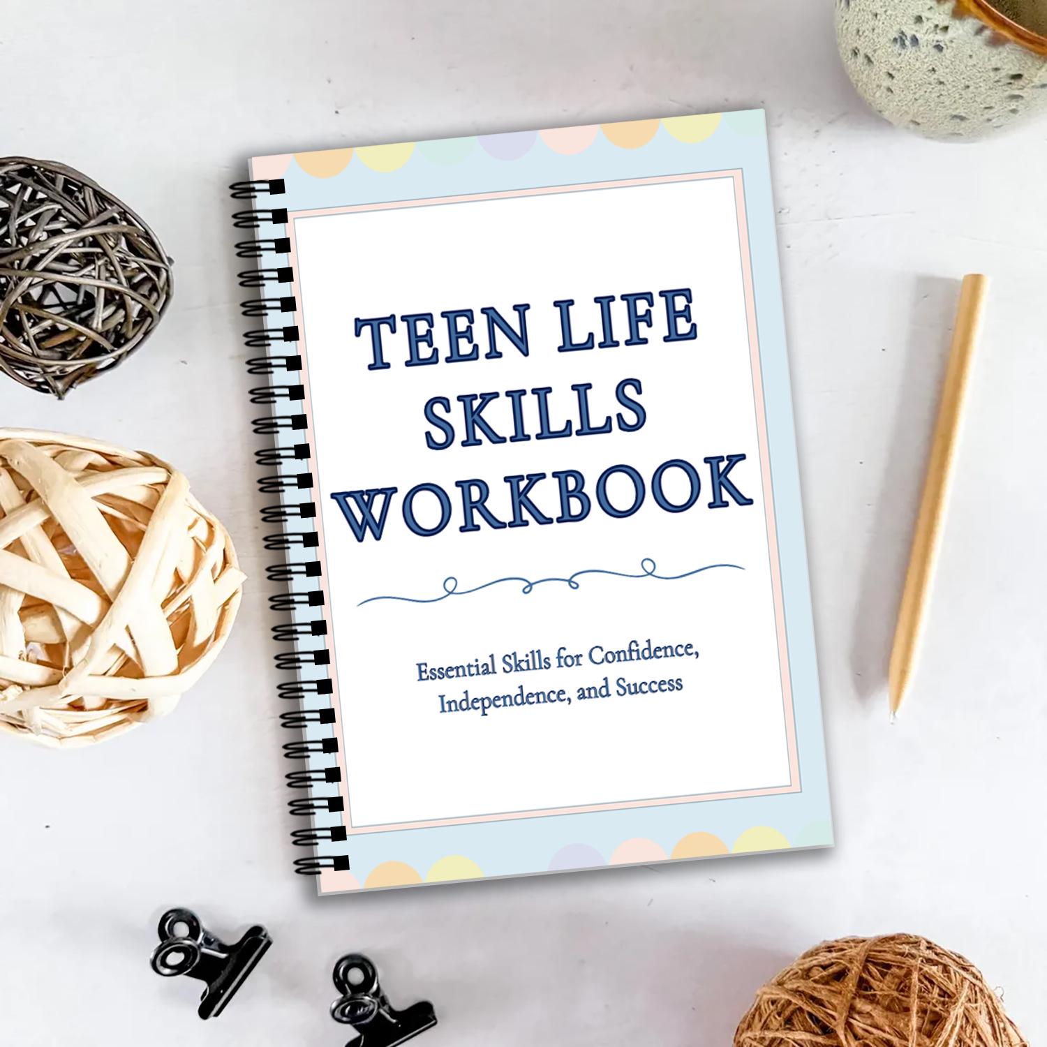 Teen Life Skills Workbook: Cross-Border Spot Goods Therapy Other
