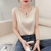 Women's Ice Silk Satin Camisole Vest