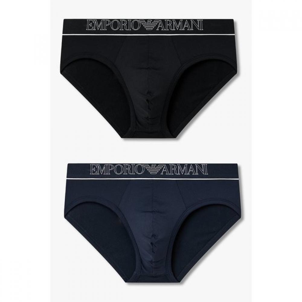Emporio Armani Men S meSh Brief 2type Set 0816111026 0816111027 S(95)