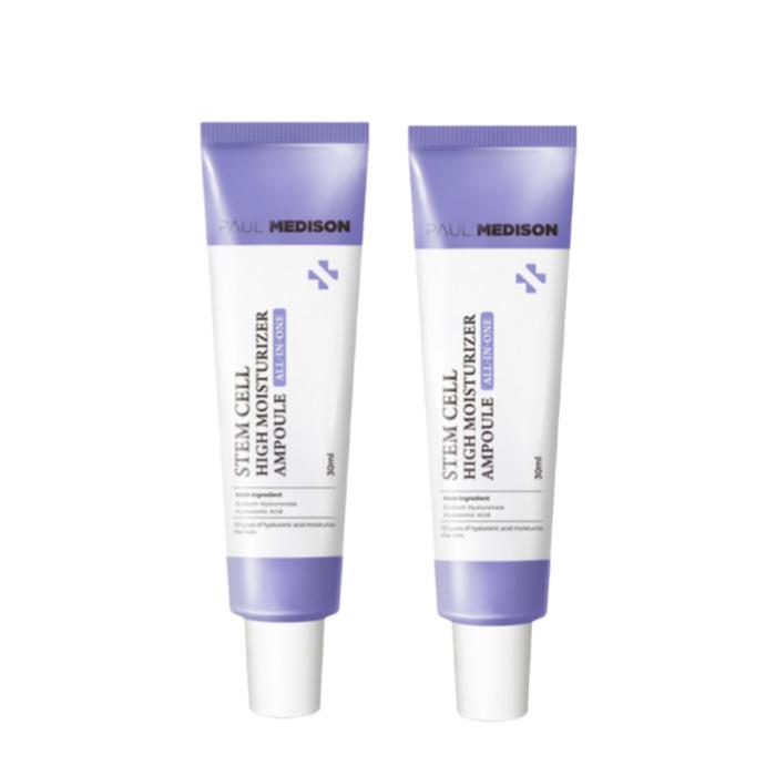 

Paul Medison Stem Cell All-in-One Moisture Deep Hydrating Ampoule (30ml × 2) 30ml × 2