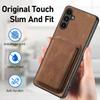 Suitable for Samsung A56 Phone Case All-inclusive Anti-drop A36 Magnetic Card Case Galaxy S25 Ultra Protective Case