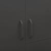 VidaXL Wardrobe Anthracite 90x50x180 Cm Steel