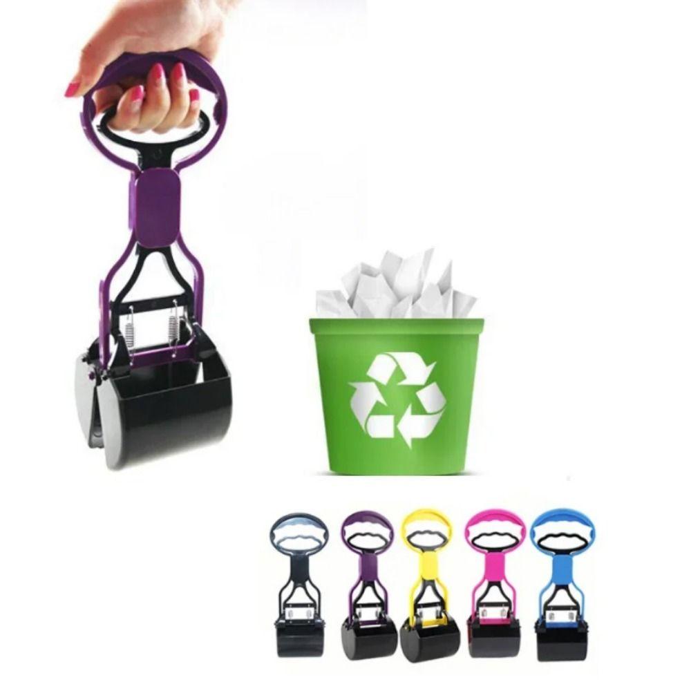 Large Capacity Pet Poop Scooper Comfortable Handle Dog Feces Collector Dog Pee Pad Holder  Outdoor