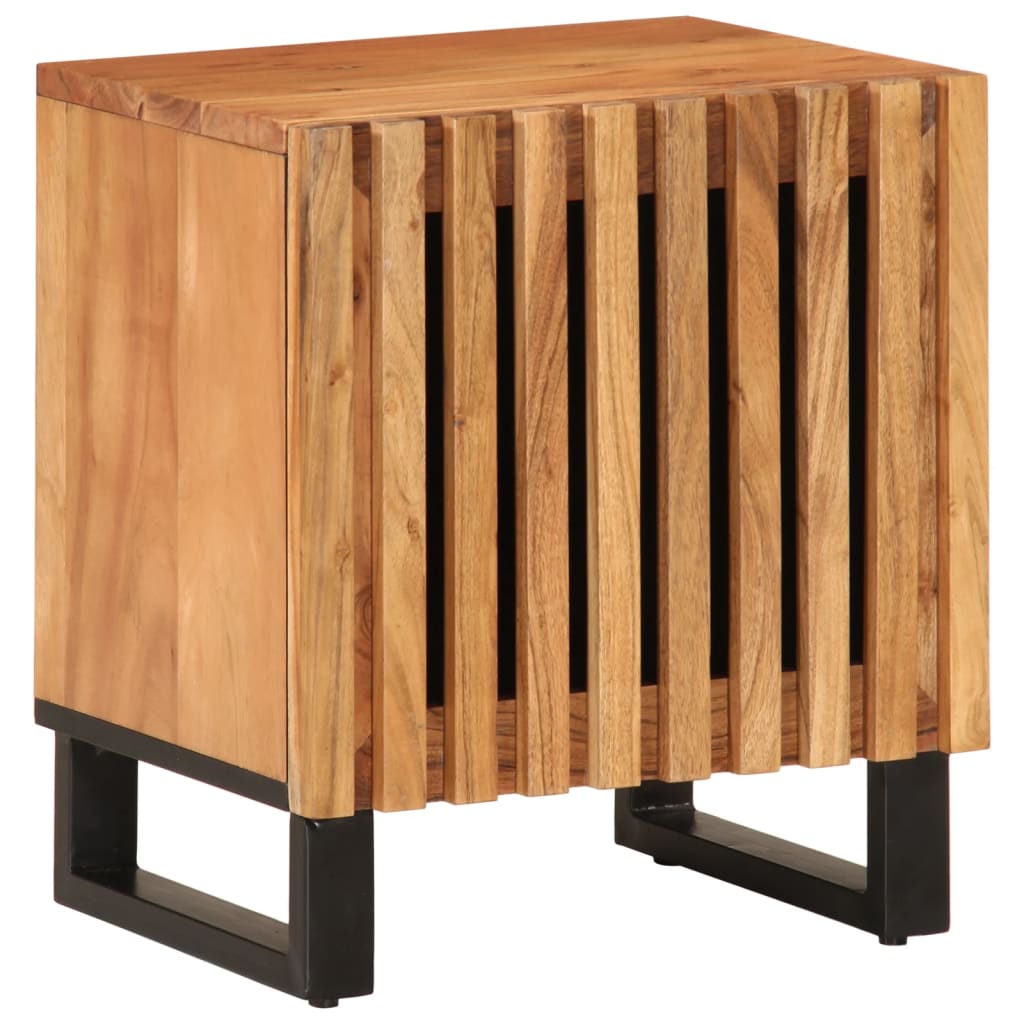 Nightstands 2 pcs 40 x 34 x 46 cm Solid Acacia Wood