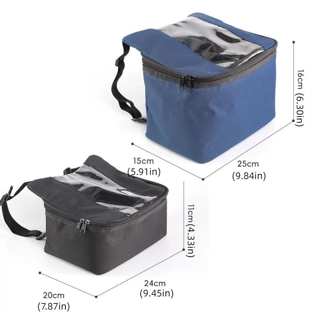 Waterproof Mountain Bike Bag Viewing Window Bicycle Front Bag  Unisex