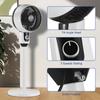 90 Degrees Oscillating Pedestal Fan High Velocity 3 Speeds Quiet Standing Floor Fan for Living Room