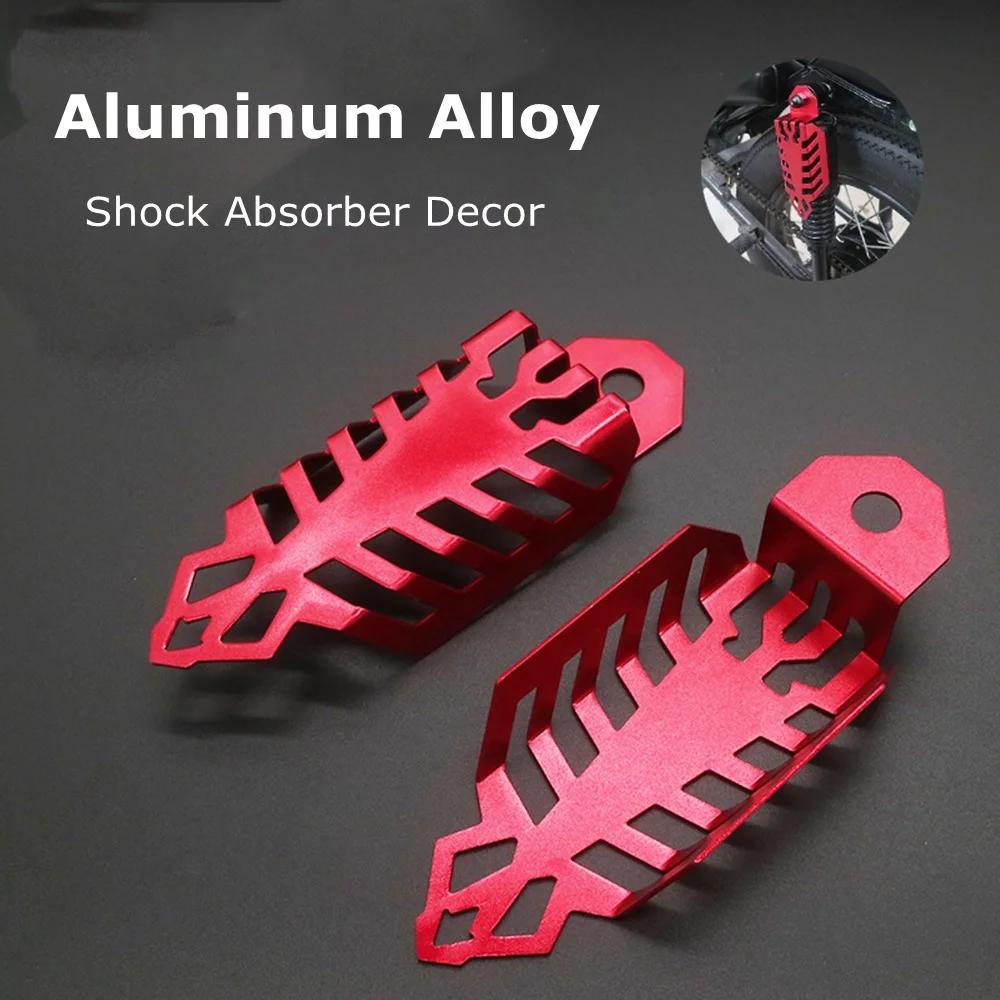 Motorcycle Shock Absorber Cover Front and Rear Fork Decorative Aluminum Protector Universal Refitting Accessories Motorcycle