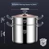 Extra Deep 316 Stainless Steel Stewing & Soup Pot - Food Grade, Large Capacity, Thick & Durable