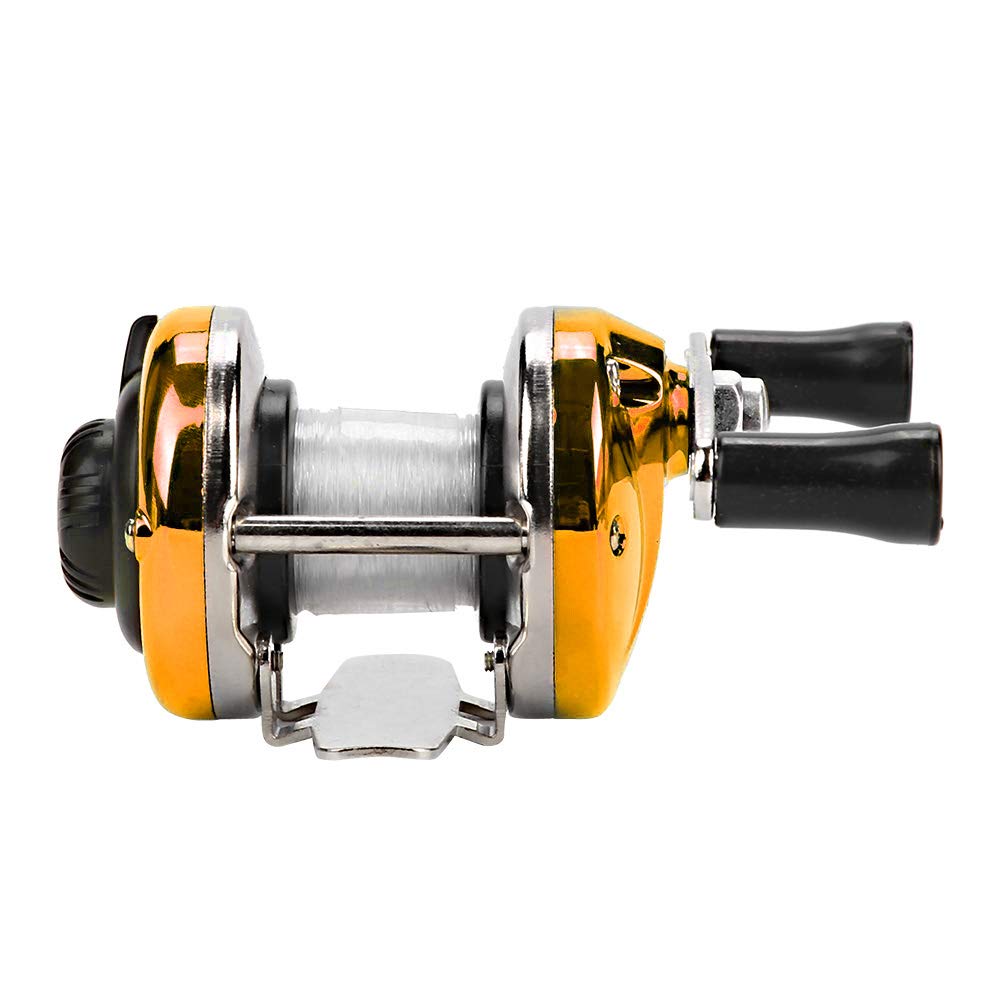 Fishing reel for lakes and Reel with interchangeable handles for left and Spinning Small and Fishing Stainless dams, ponds, rivers, oceans. right. 1.