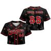 Custom Baseball for Men Women Youth - Personalized Number Softball Uniform for Sports Team