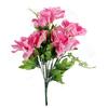 Bouquet of 10 Artificial ROSES In Light Pink Color - Height 50 CM