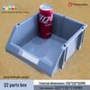 Thickened Tool and Parts Storage Box with Slanted Mouth
