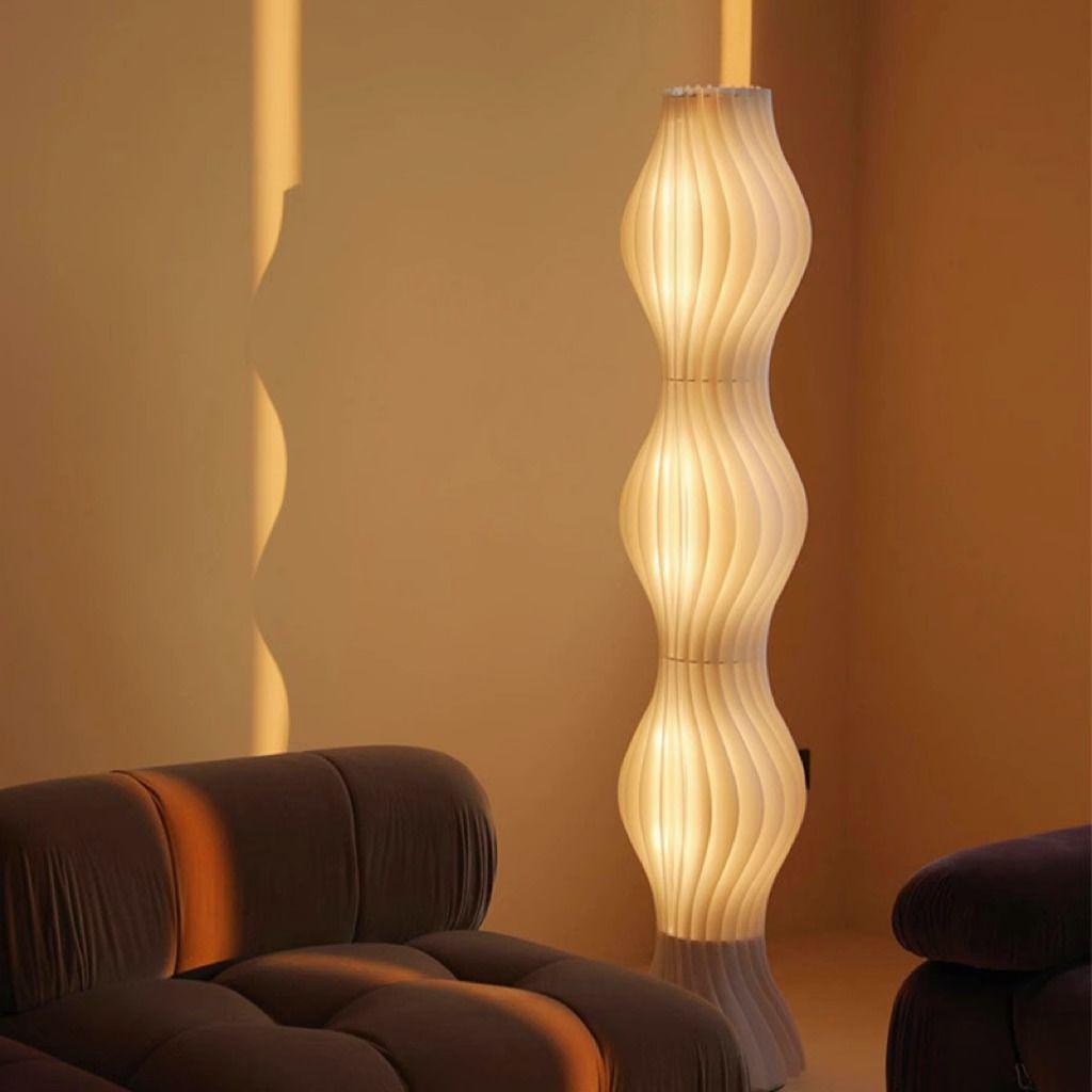 Nordic Cream Grass Skirt Floor Lamp: Stylish Living Room & Bedroom Accent Light