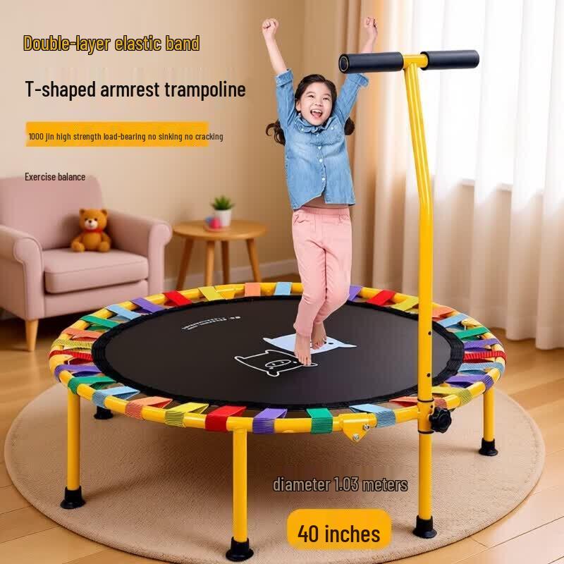 Brangdy Foldable Indoor Kids Trampoline