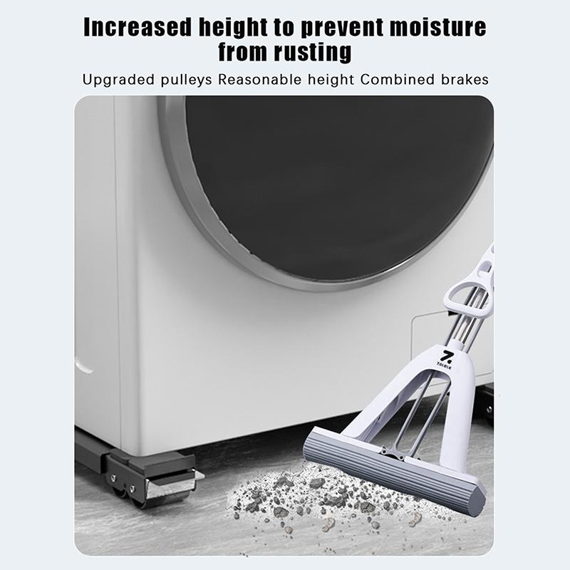 Heavy Duty Appliance Rollers, 300KG Load Mobile Washing Machine Base, Double Row 24 Wheels