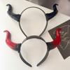 Maleficent Devil Ear Horn Headband Girls Cosplay Accessories Beast Horns Fursuit Masquerade Halloween Cosplay Party