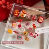 2026 Of Horse Wealth Nail Accessories Mixed Red Celebration Pony Gold Ingot Mahjong