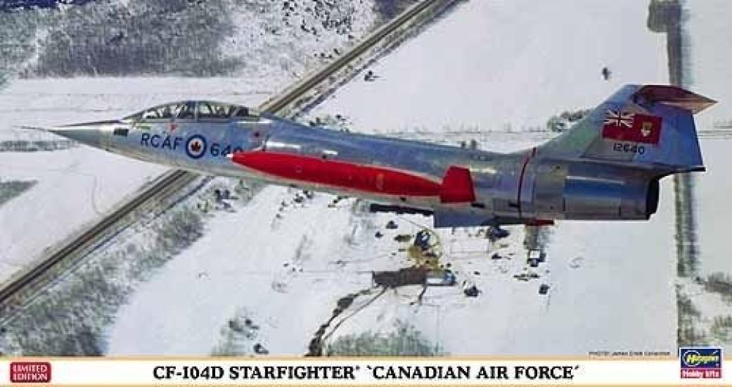 

Hasegawa Airplane Series 09955 Starfighter Air 1/48 CF-104D «Canadian Force»