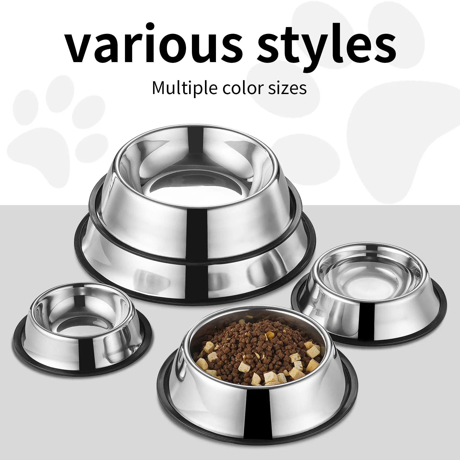 

Food Storage Container, Feeder Dish, Water Bottle, Pet Bowl for Small and Large Dogs and Cats, Stainless Steel Pet Dog Bowl 15cm