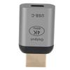 4K 60Hz USB-C samice na HD samec Adaptér Hliníková slitina HD Adaptér Konektor pro OS X
