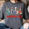 Vintage America 250 Duck Graphic Tshirt 17762026 USA Independence Day Tee Women Tshirts Unisex Casual Patriotic Short Sleeve Tops