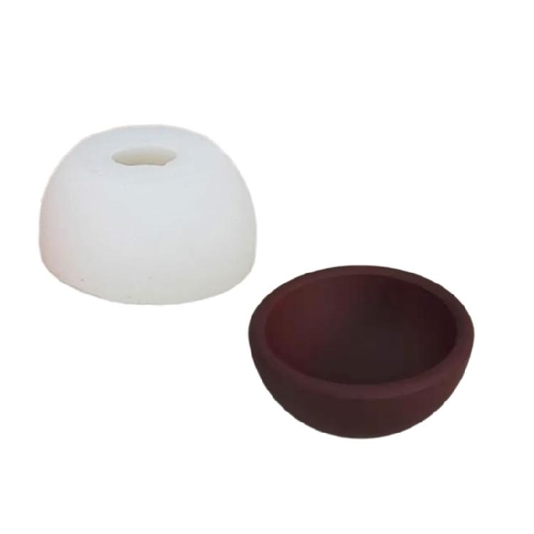 Aromatherapy Candle Heating Bracket Concrete Molds Candle Holder Silicone Molds