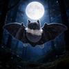 Bat Plush Toy Wings Can Be Unfolded and Folded Cute White Necked Bat Halloween Holiday Plush Toys Horror Party Atmosphere Toys