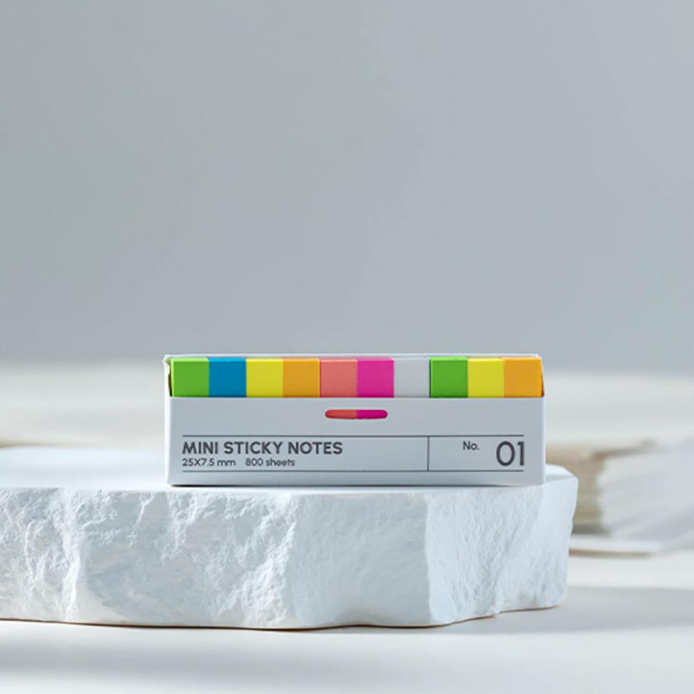 

800 boxed sticky notes, index labels, reading sticky notes, index stickers, not transparent waterproof sticky notes белый