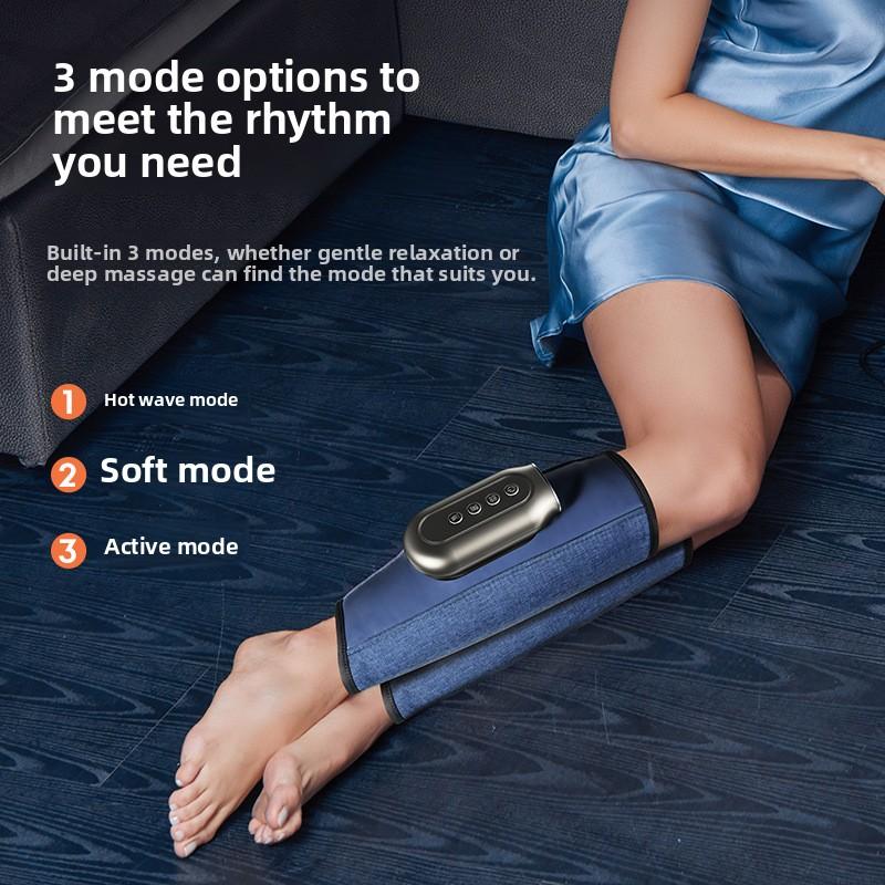 Physiotherapie-Massagegerät für Bein- und Kniegelenke, intelligente Heizung, kaltes Bein, heiße Kompresse, warmes Massagegerät, elektrische Heizung, Massage-Knieschützer