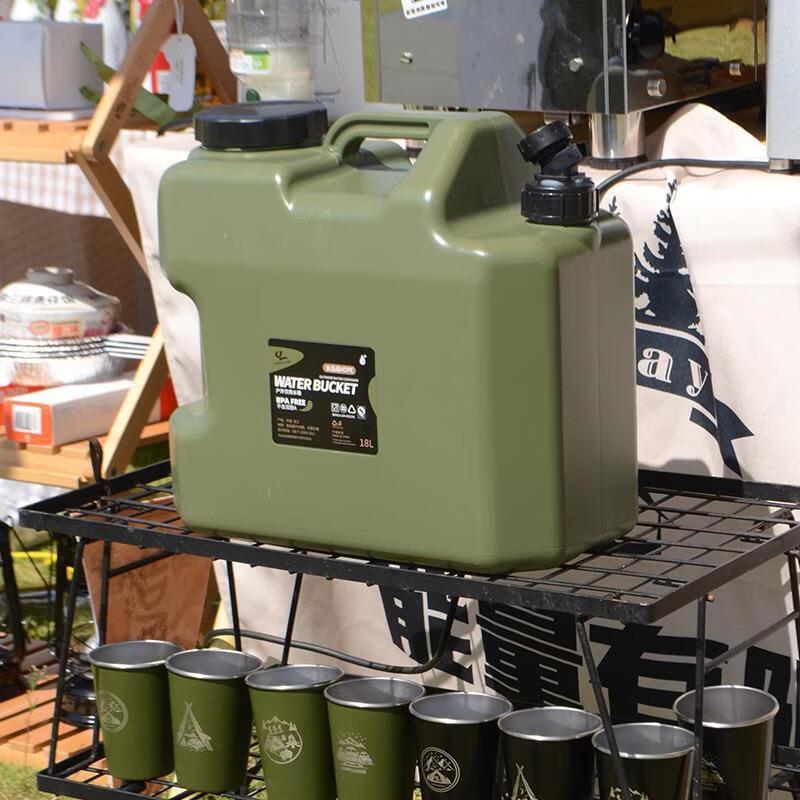 ZISIZ Outdoor Camping Water Storage Bucket