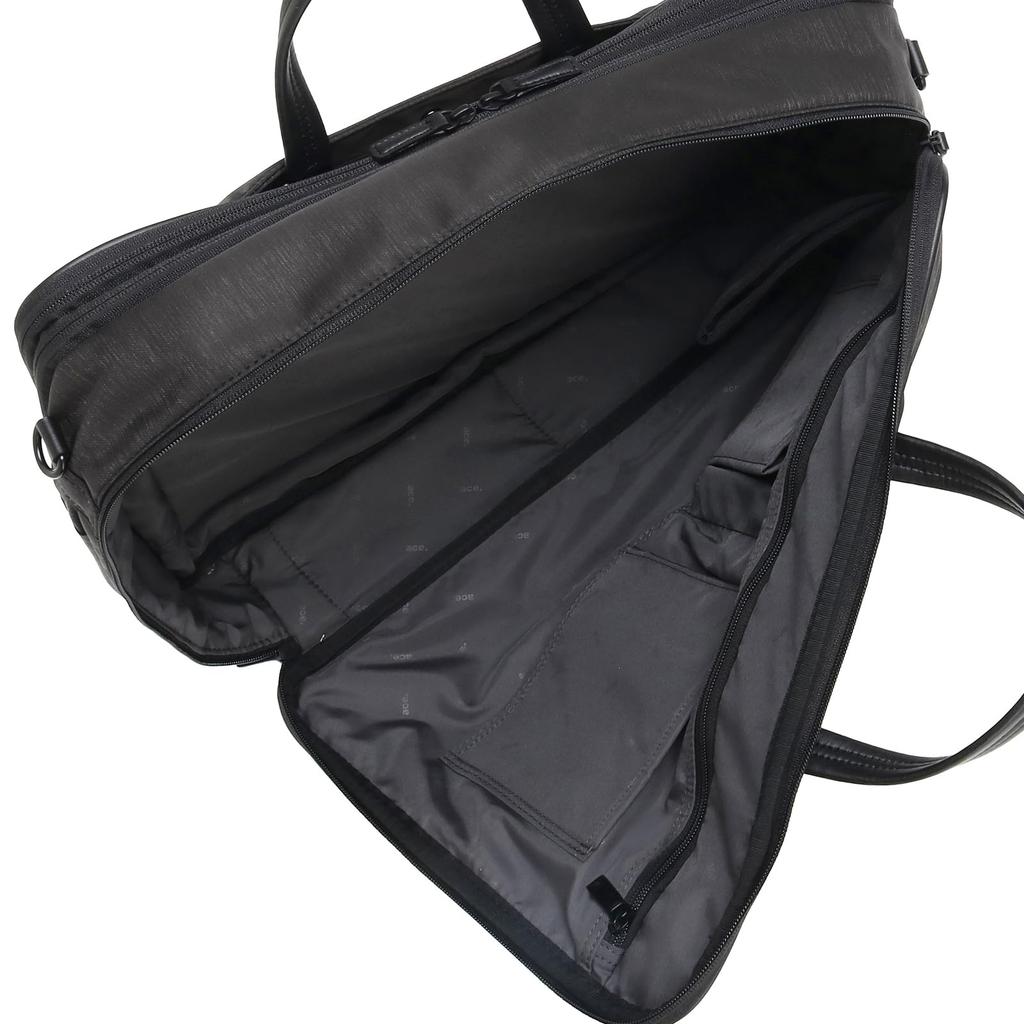 Ace Gene CombiLite 2 Business-Rucksack, Nein. 68456, passend für 15,6-Zoll-PCs, passend für Dokumente im B4-Format, schmutzabweisend und wasserabweisend. Auch