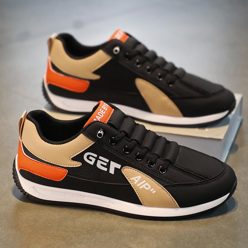2024 Men's Trendy Slip-On Leather Travel and Hiking Sneakers