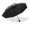 1pc Lightning bolts pattern Umbrella with Plastic Handle,Suitable for All Seasons Umbrellaptys26059