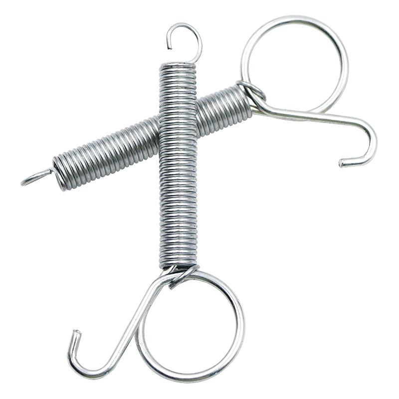 Gancio a Molla per Porta Gabbia 7,5 cm Accessori Metallici per Gabbie Ganci Robusta Molla di Fissaggio a Tensione per Gabbie per Conigli/Uccelli/Hamster a Filo 5/10 Pezzi