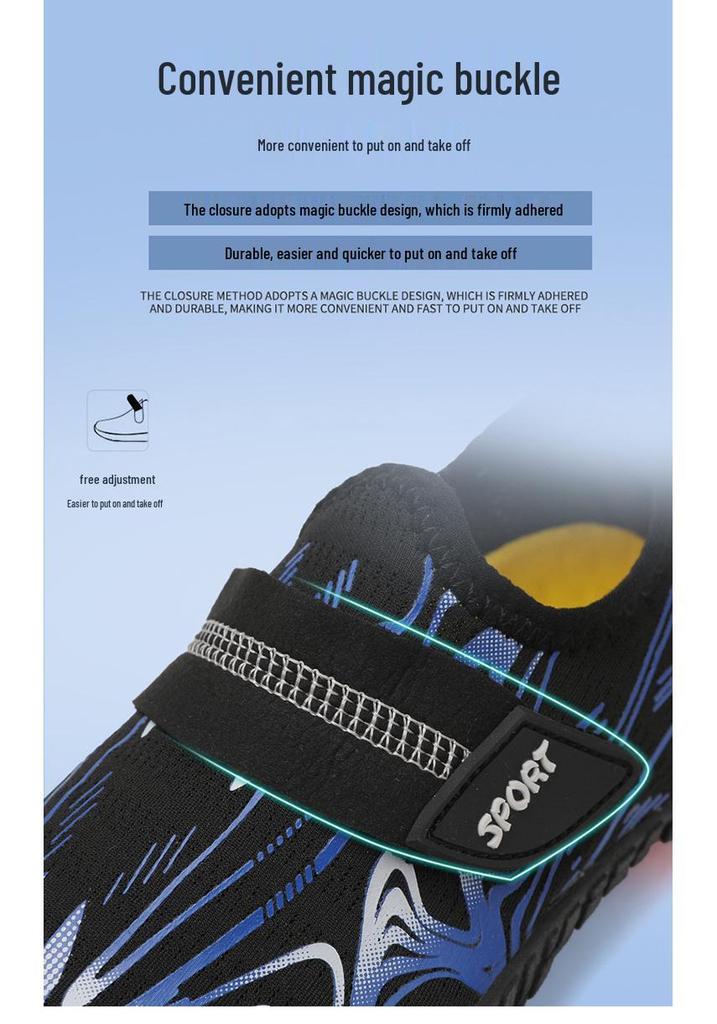 Children's Non-Slip Cut-Resistant Water Shoes for Beach, Water Park, and Diving