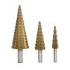 Step Drill Bit Saw Drill Bits Set for Cutting Metals Plastic Copper Aluminum Wood Steel Aluminium Drilling High Hardness