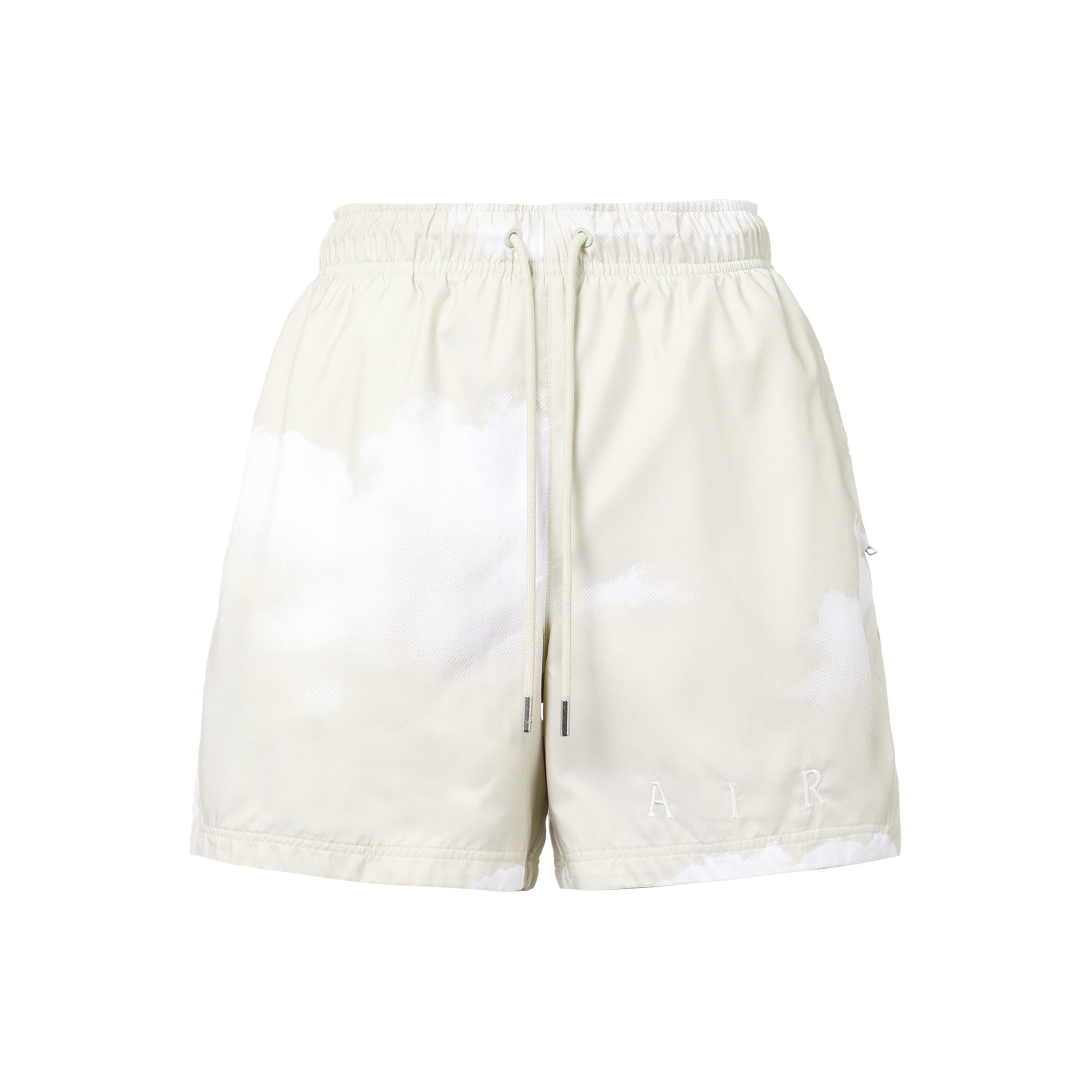Air Jordan clouds Printing Casual Sports Shorts White Men s DM1377-104 XXXL