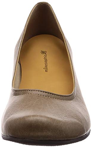 Mare Mare Daily Market Women's Plain Pumps in Classic Colors, Oak, Size 22cm, 2E