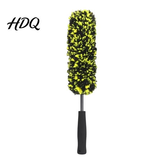 Car Detailing Accessories 1/2/3Pcs Microfiber Wheel Barrel Brush No Scratch Cleaner with Tire Maintenance Brush Ergonomic Handle Rim Cleaning