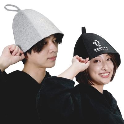 Sauna Ultra Güçlü Tamamen Unisex [BRÜCKE] Şapka, Hafif, Polyester, Yıkanabilir, Hafif, Kokusuz, Erkek, Kadın, (Taş Grisi)