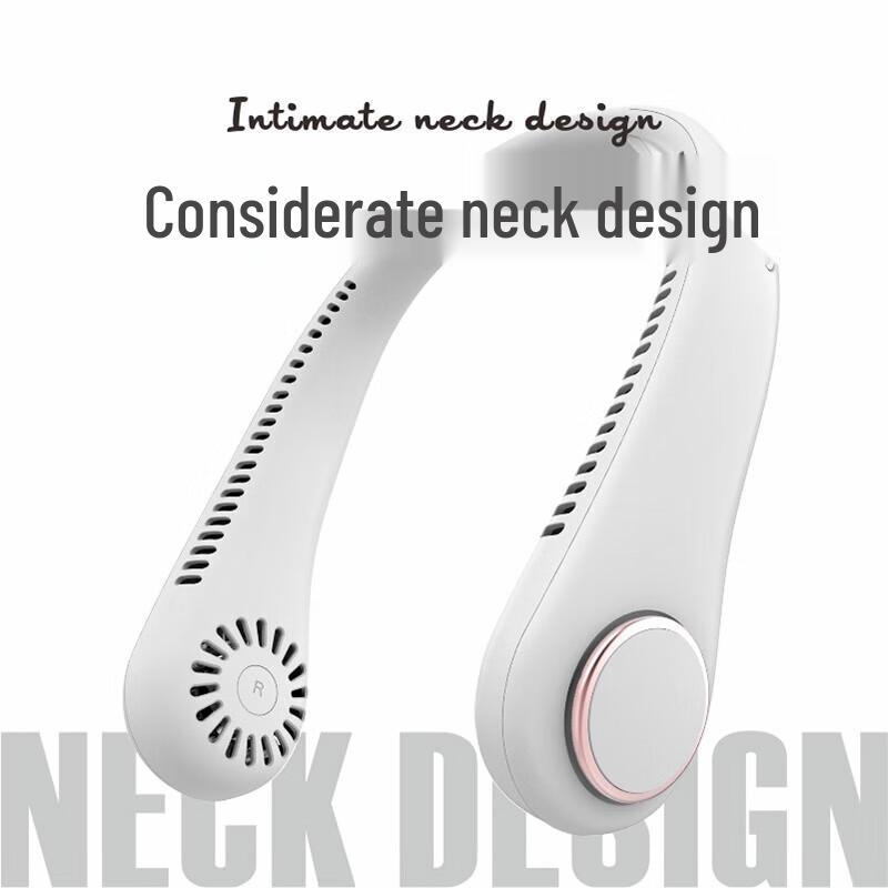 GEERSINUO Bladeless Neck Fan Mini Portable
