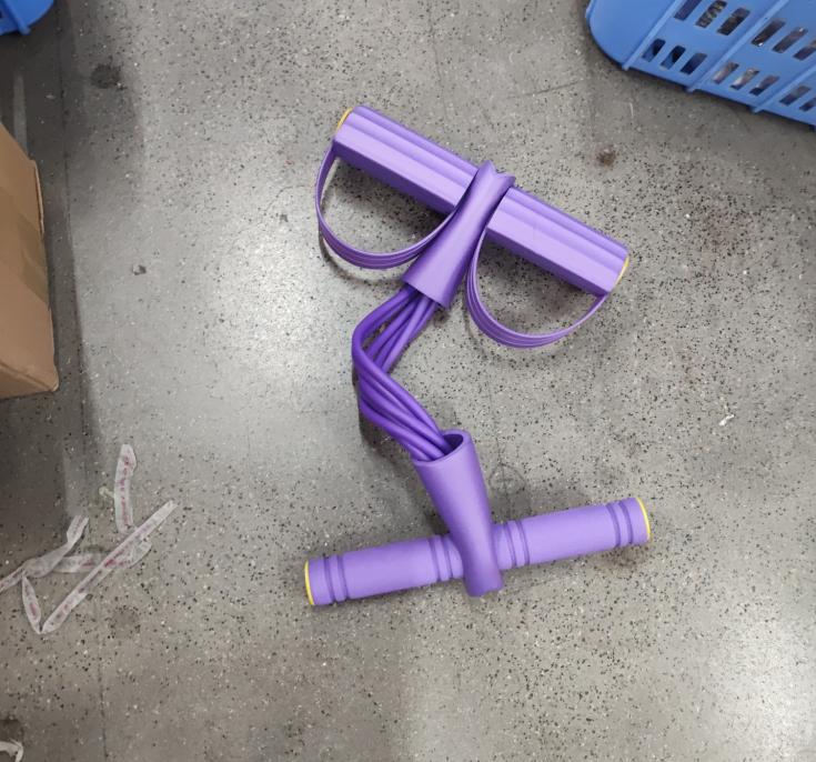 

Six-tube Resistance Band Exerciser One Size фіолетовий