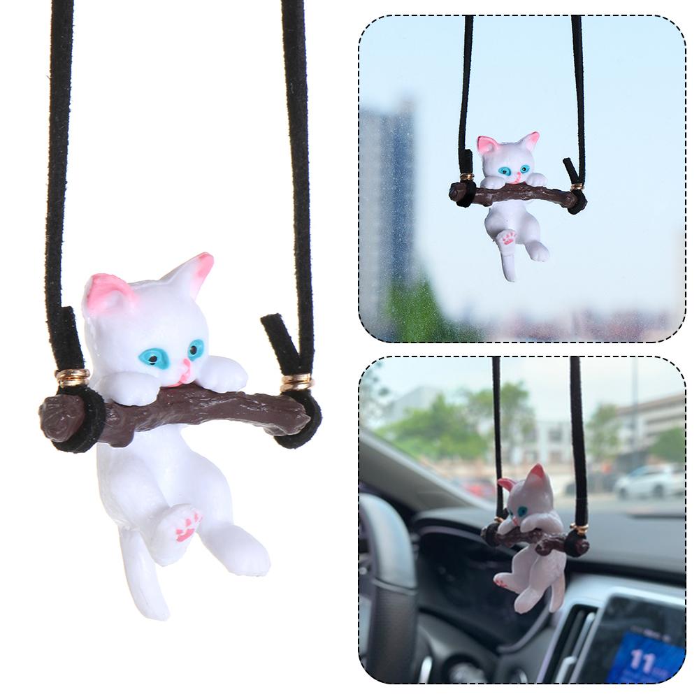 

Авто Декор Интерьера Аксессуары Для Интерьера Автомобиль Кулон Креативное Подвесное Украшение Симпатичная Ветка Кошки