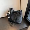 with Handle Furry Shoulder Bag Portable Women's Handbag Large Capacity Plush Tote  All-Match