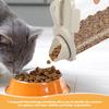 2Pcs Airtight Rice Storage Container 2800ml Large Capacity Clear Food Storage Container with Pouring Spout Cat Food Dispenser