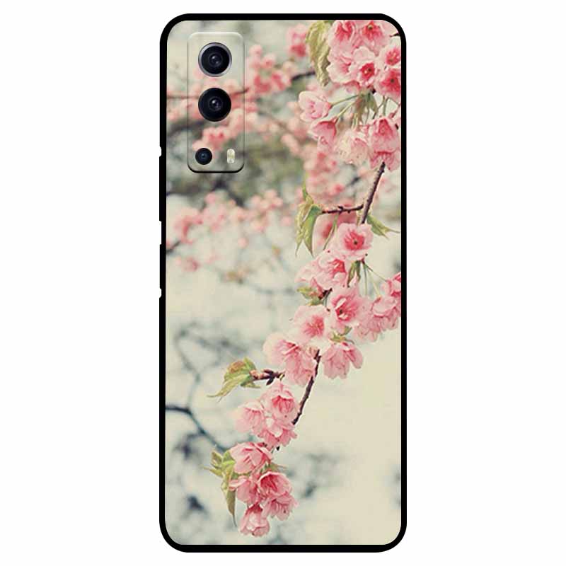 For vivo Y72 5G Case Shockproof Soft silicone TPU Back Cover For vivo Y52 5G Phone Cases for vivoY72 Y 72 52 5G Case Cute Capa