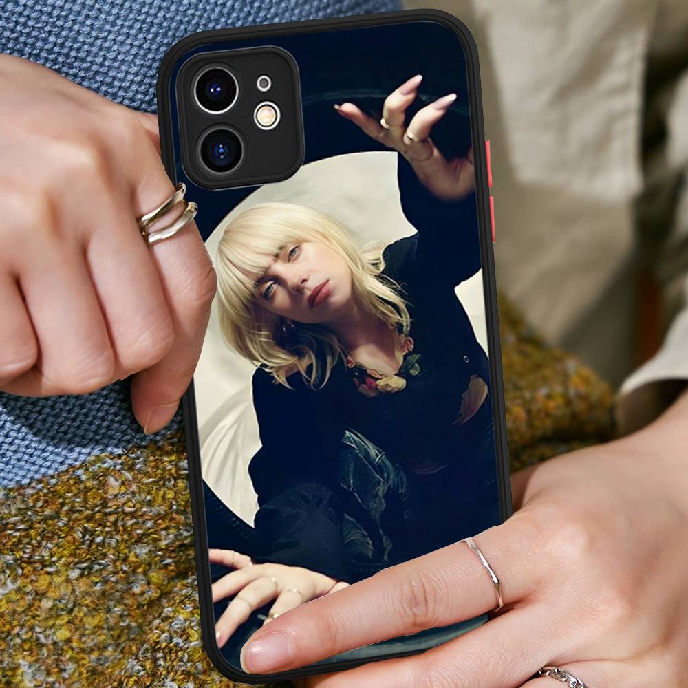 Pop Singer B-Billie Matte Protective Case For IPhone 16 15 14 13 12 11 Pro Max X XS MAX Protection Case