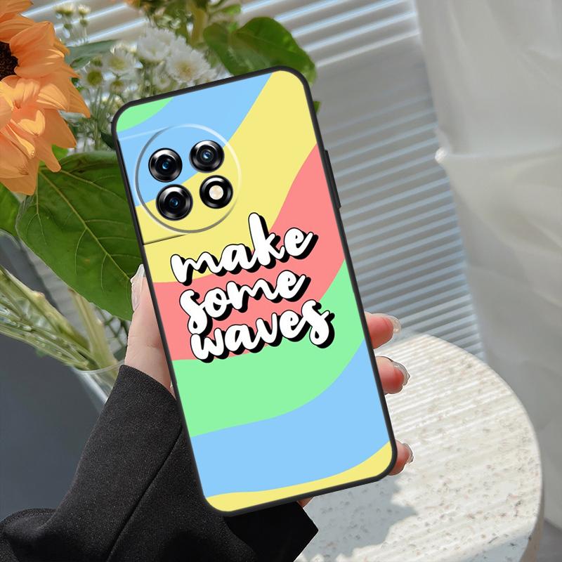 Surf Beachy Blue Summer Collage Case For OnePlus 15 15R 13 13T 13R 12 12R 11 10 10R 10T 8T Nord 5 CE 4 2 3 Lite N20 N30 Cover